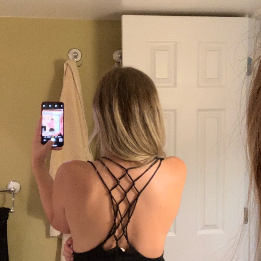 Never worn sexy back tank!